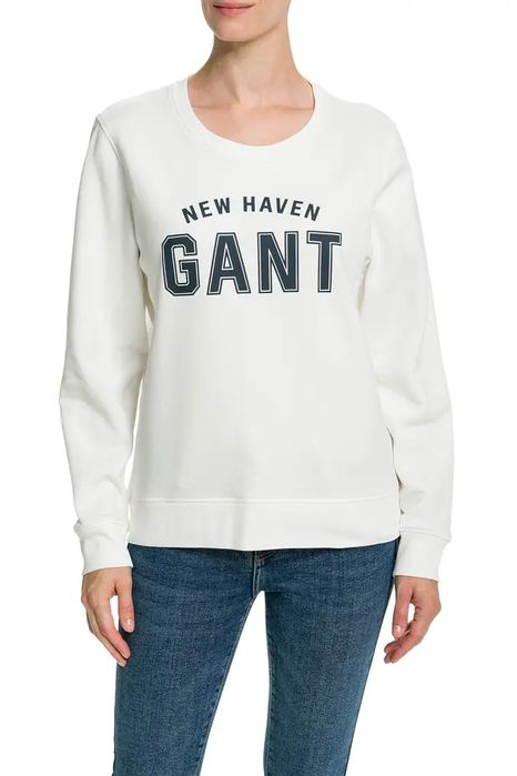 Bluza klasyczna z dużym logo Gant XXL
