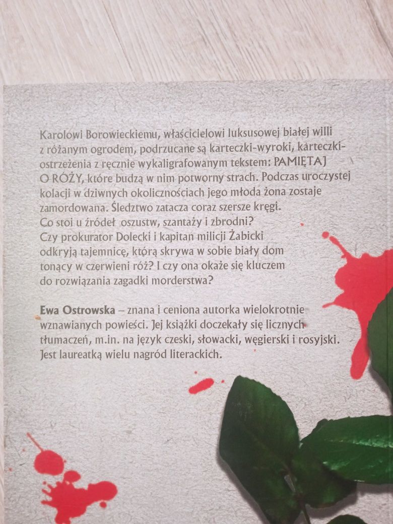 Pamiętaj o Róży. Ewa Ostrowska