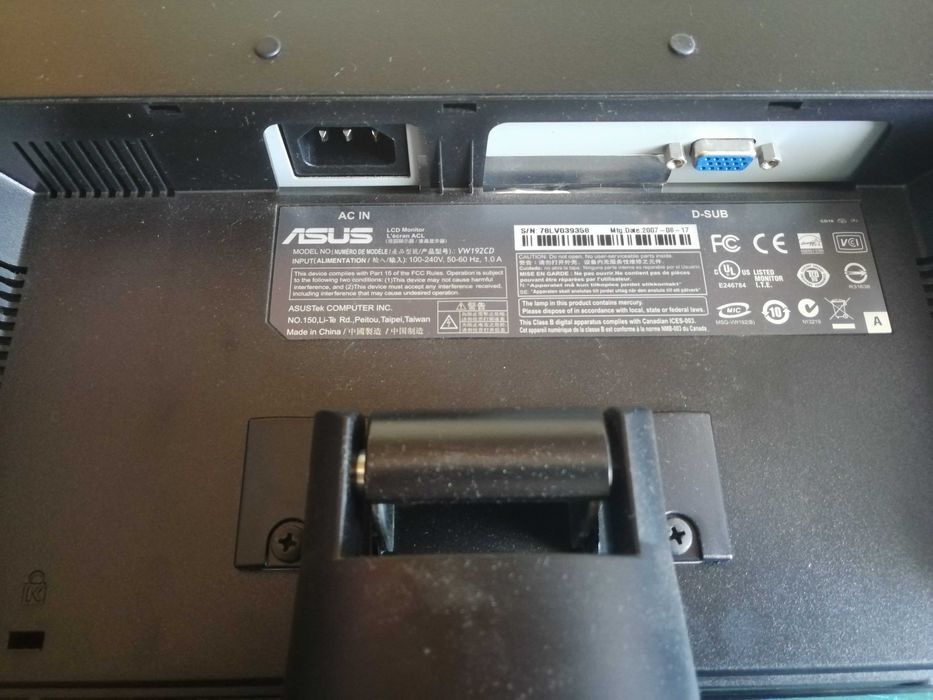 Monitor ASUS 19 polegadas