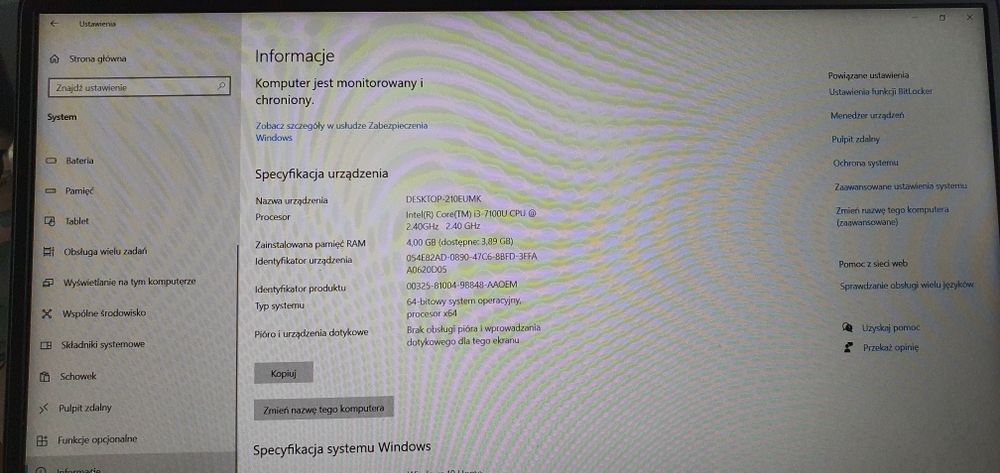 Laptop Asus UX410U jak nowy