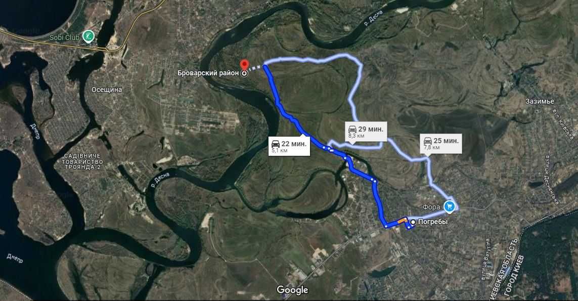 Участок у воды 10 сот берег реки Десна, озеро, лес, Киев 10км