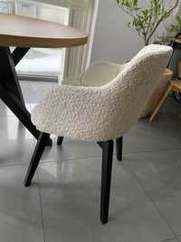 Krzesło z tapicerką BOUCLE