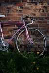Vintage Retro Szosa Rozowa Kolarzówka Bianchi 52cm Campagnolo Colnago