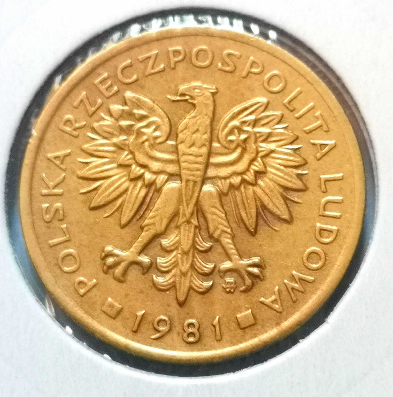 Moneta obiegowa prl 2zl 1981r