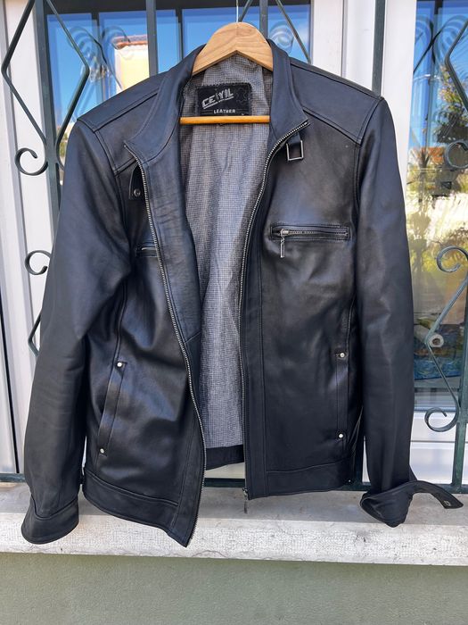 Casaca de pele unisexo