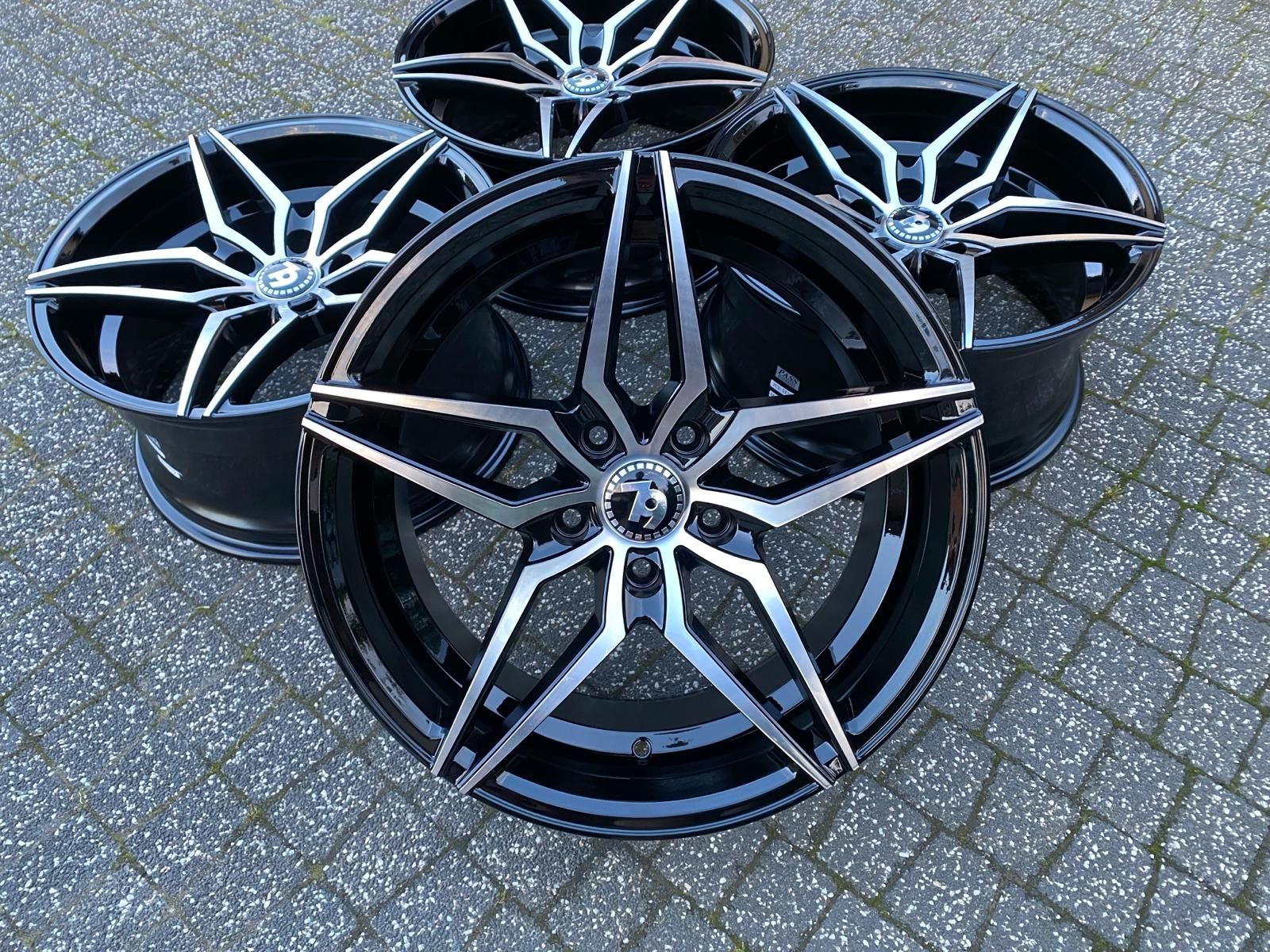 Nowe  18" BMW 5x120  9j et35 F10 F30 E90 X1 X3 E46  wklesle bikolor