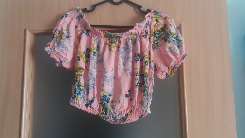 Bluzka crop top New Look rozmiar S