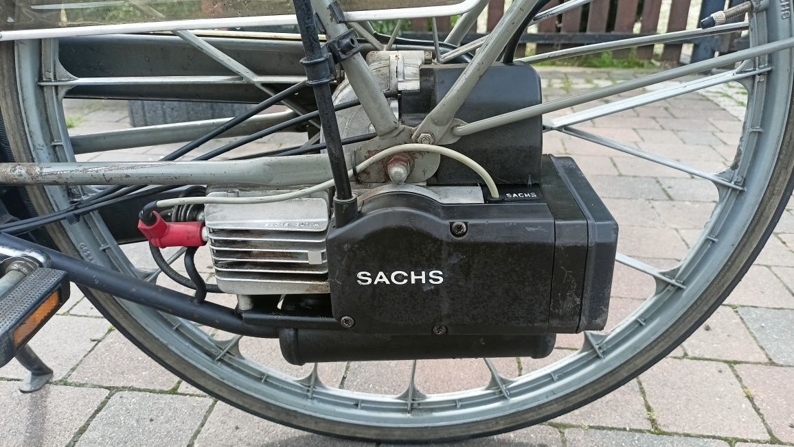Rower spalinowy Sachs 301a Sparta met