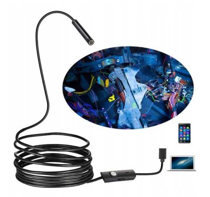 Endoskop kamera inspekcyjna Full HD Android USB- C