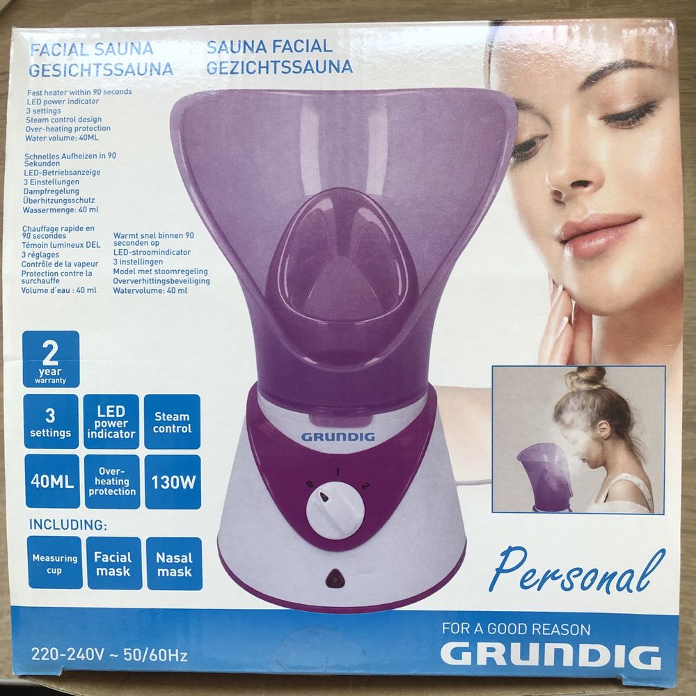 Sauna wodna do twarzy Grundig