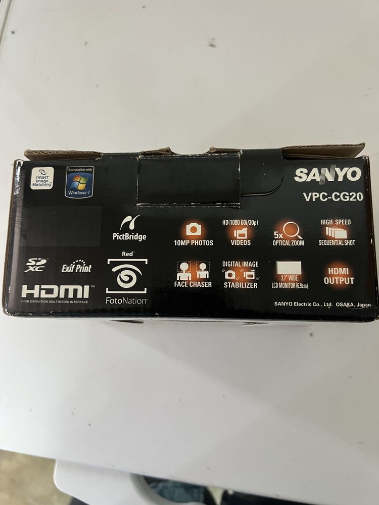 Camera de Filmar Sanyo VPC-CG20