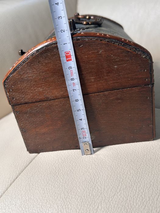 Stylowa szkatułka retro - DUŻA - na bizuterię lub drobiazgi