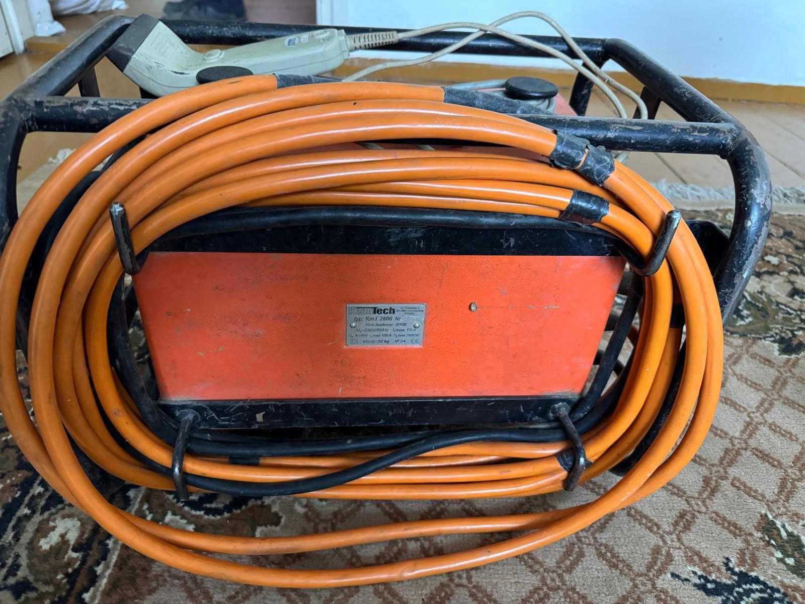 Zgrzewarka elektrooporowa do rur PE KamiTech KmT 2800 SERWISOWANA