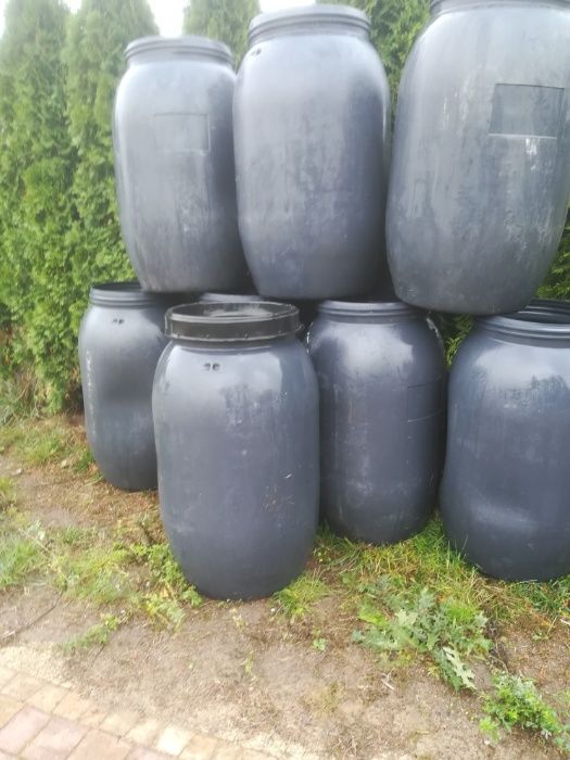 Beczki plastikowe 200 beczka plastikowa deszczówka 220lit