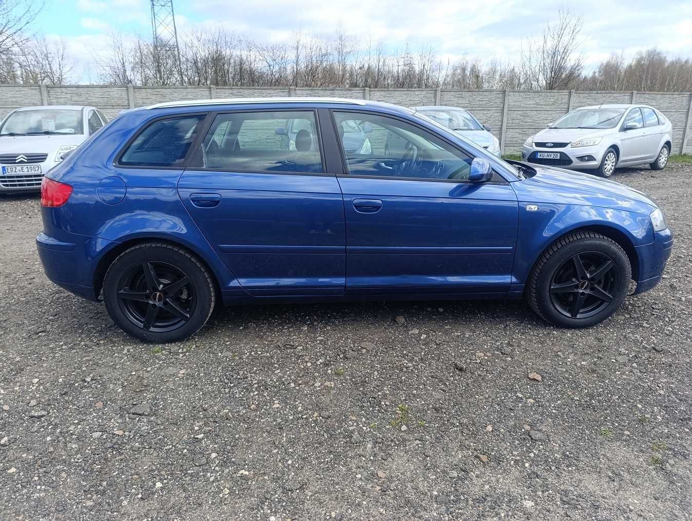 AUDI A3 1,6 MPI Benzyna 2007r KLIMA ZADBANA z Niemiec 100% OPŁAT