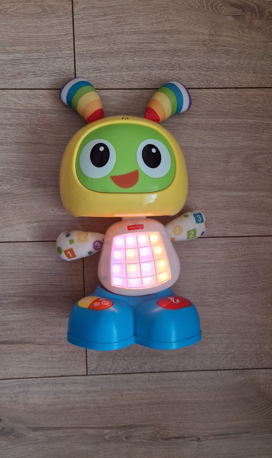 Robot bebo interaktywny.  Fisher price.  Polska wersja.