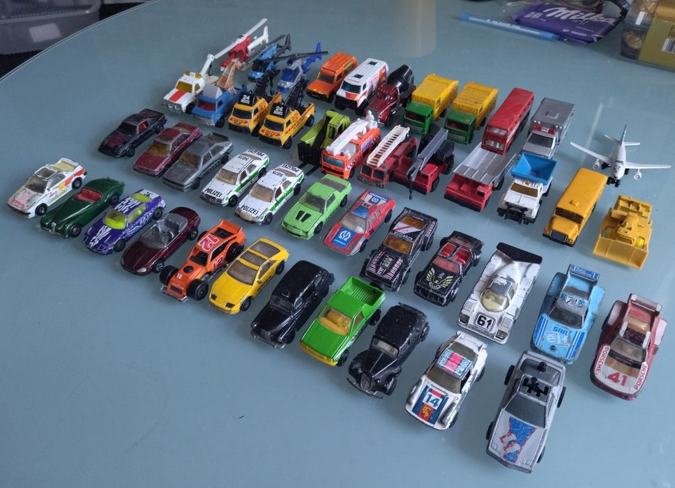 Машинки Matchbox с 1982 года 45 шт.