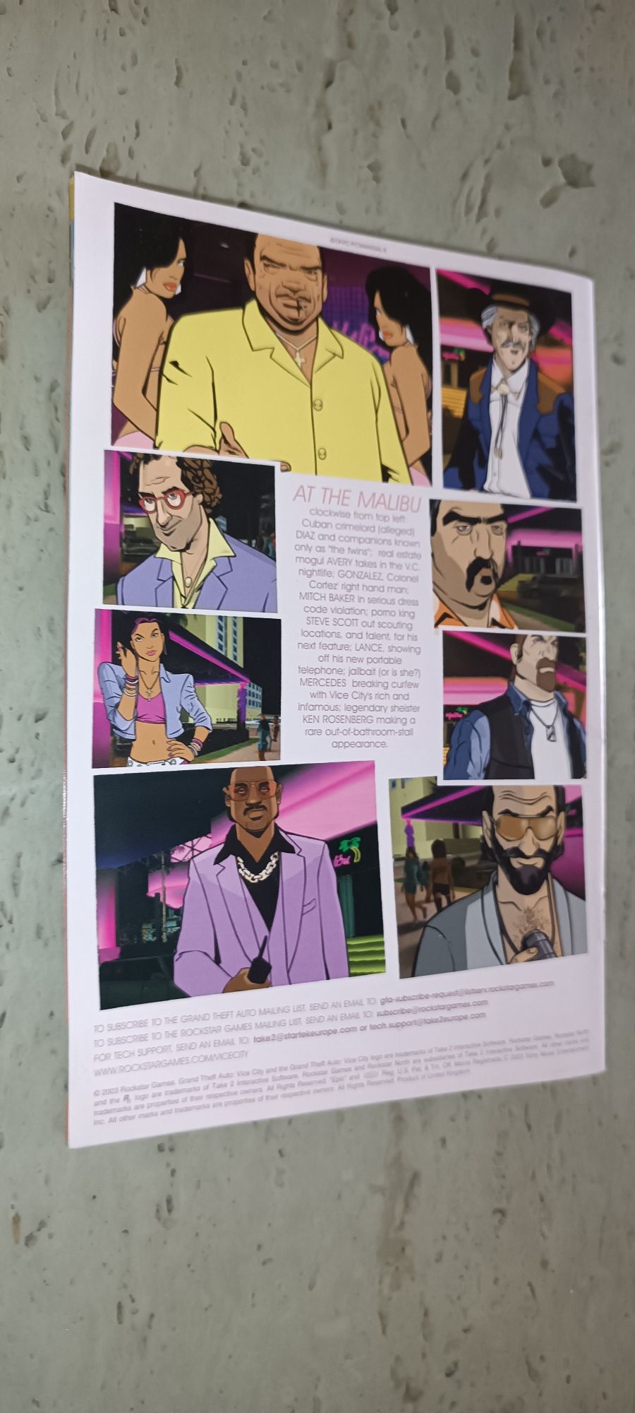 Grand Theft Auto GTA - Vice City PC - 2 discos com pôster e manual