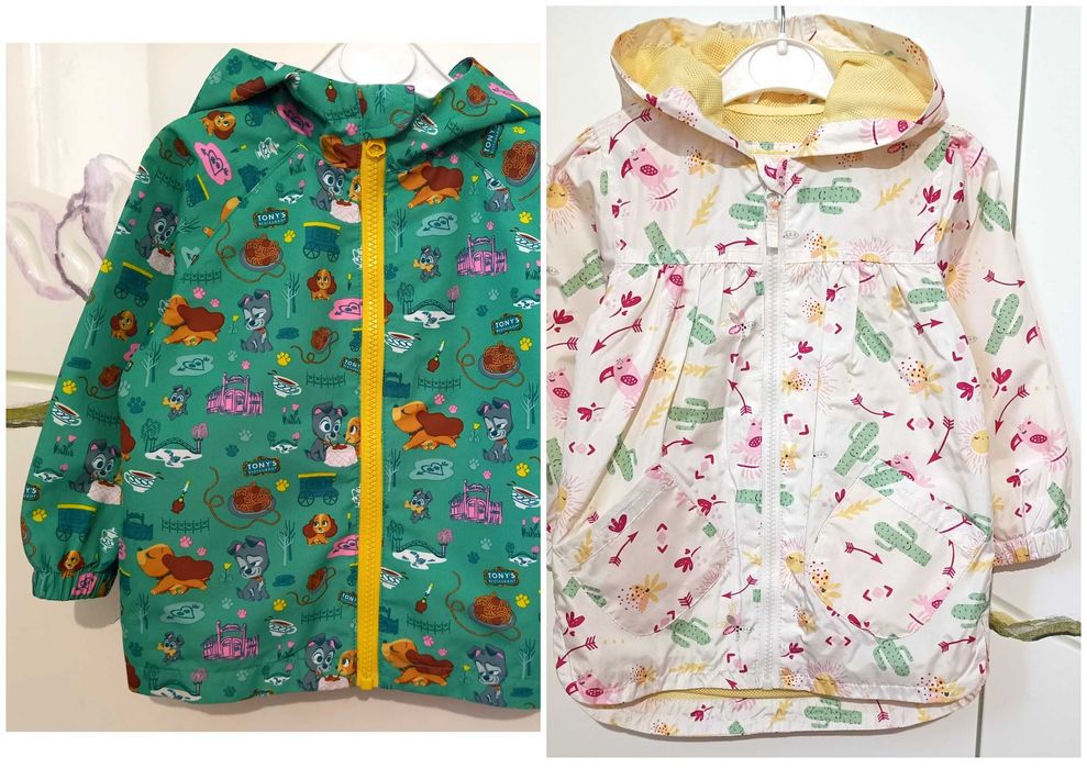 Дощовик демісезонна курточка весняна куртка вітровка ветровка 2-3 роки