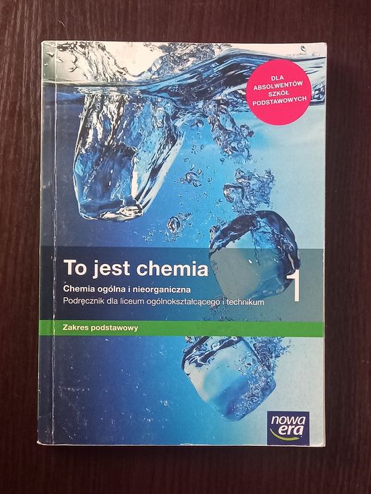Podręcznik liceum i technikum To jest chemia 1