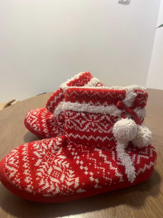 Ciepłe, przytulne buty po domu