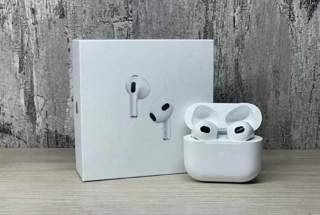 Бездротові навушники airpods 3 Lux якість + чехол у подарунок!!