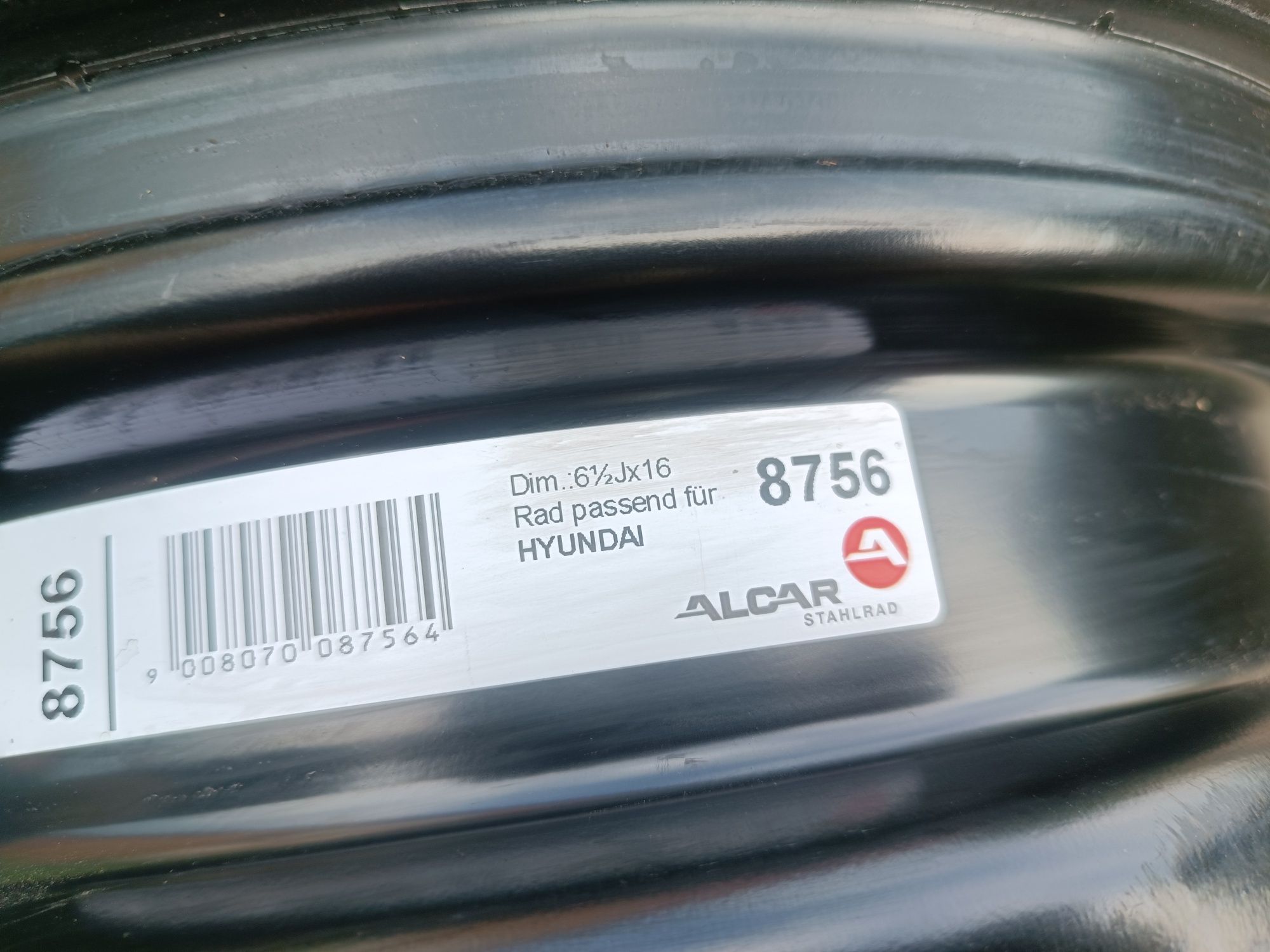 Металеві диски 5 114,3 R16 HYUNDAI