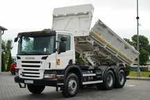Scania P 340 / 6x4 / WYWROTKA / HYDROBURTA / BORDMATIC / MEILLER KIPER / MANUAL / 2010 ROK