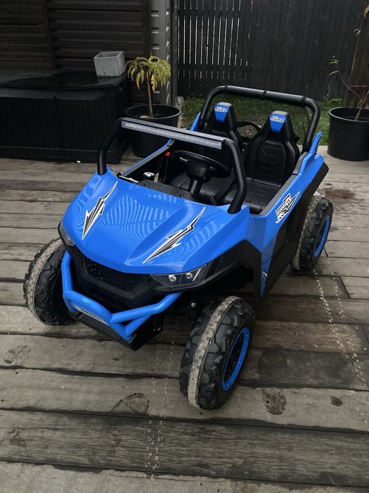 Auto samochód na akumulator dla dzieci  terenowy utv dwuosobowy