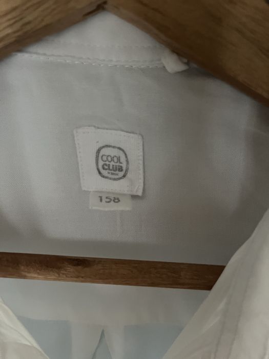 Biała bluzka dziewczęca 158