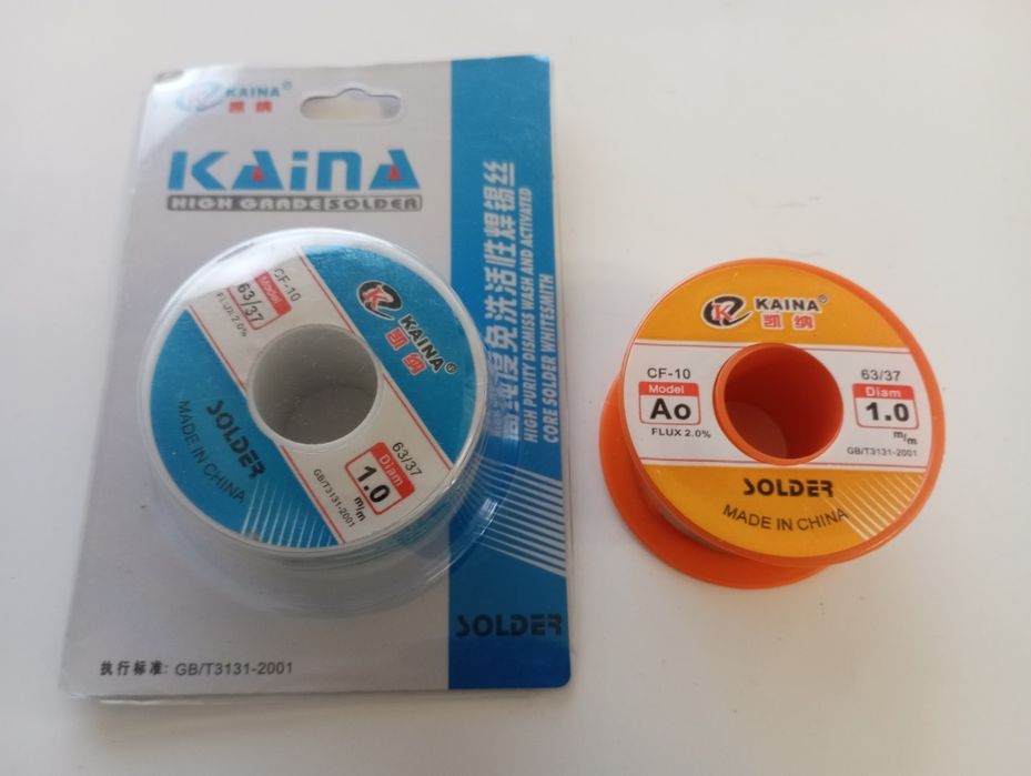 Припой KAINA/ Оловоотсос/ Восстановительная паста
