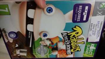 Kinect rabbids, kinect szalone króliki xbox 360, gra uzywana