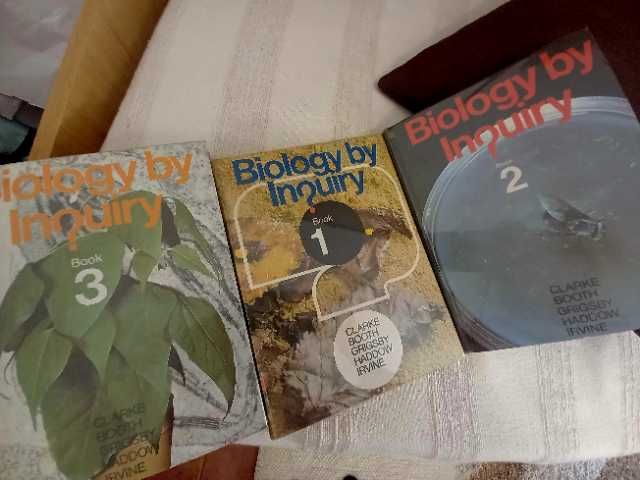 3 volumes Biology by inquiry