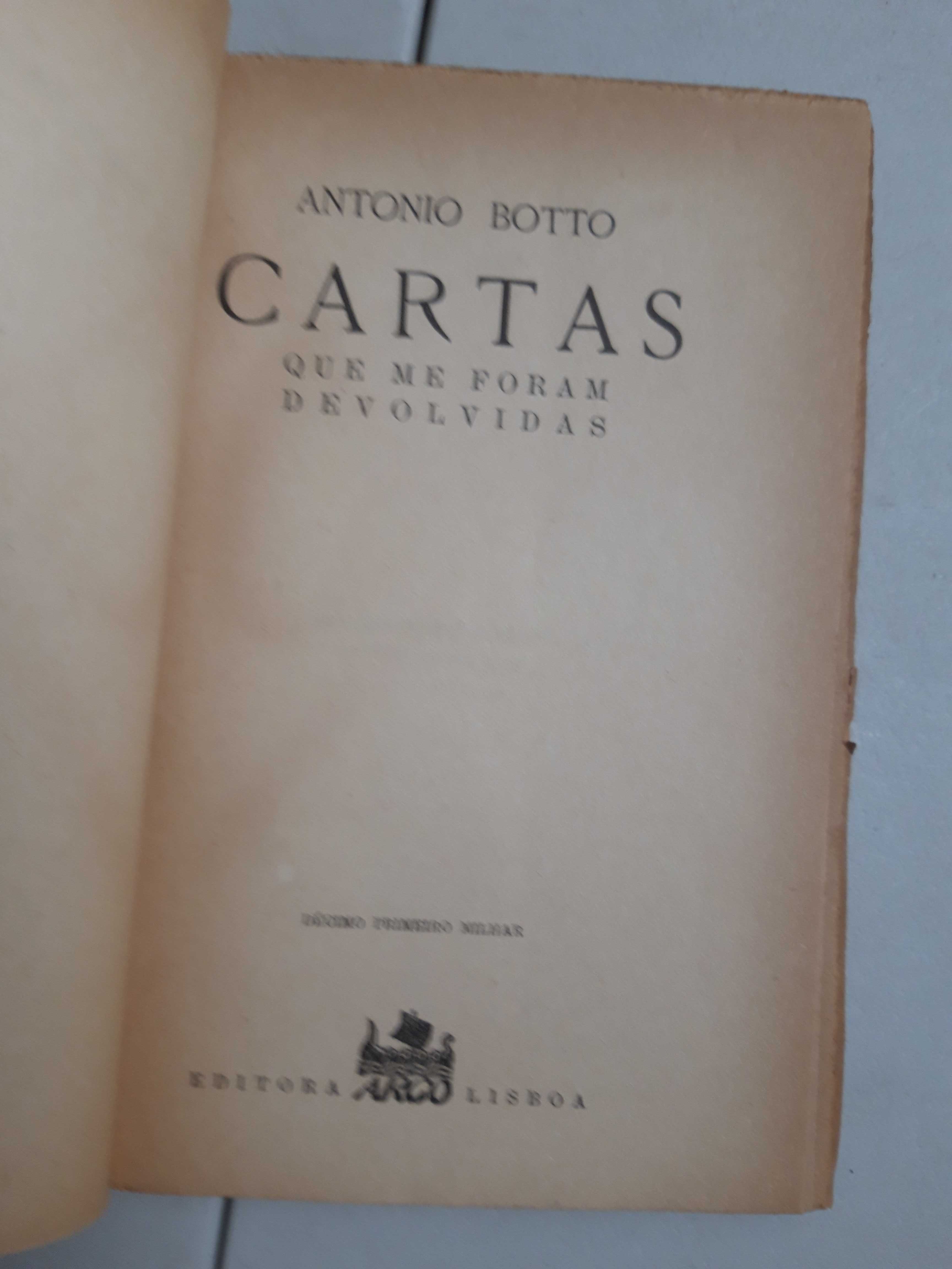 Livro - António Botto - Cartas