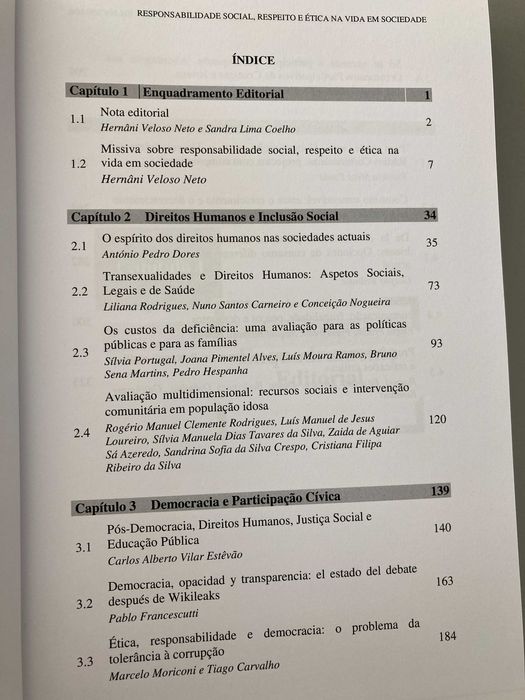 Livro Responsabilidade Social Trabalho Respeito e Ética