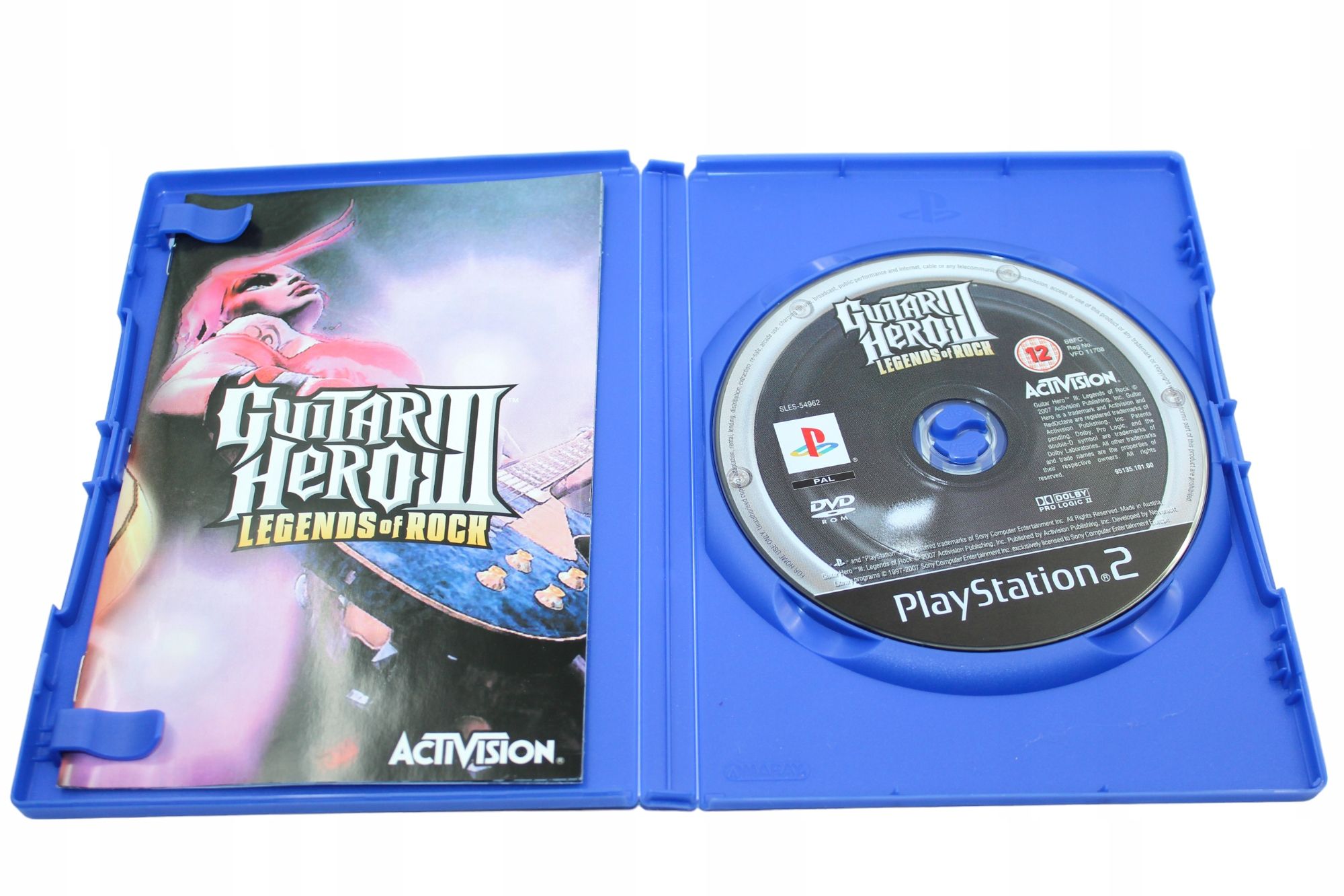 Guitar Hero 3 Legends of Rock PS2 PlayStation 2