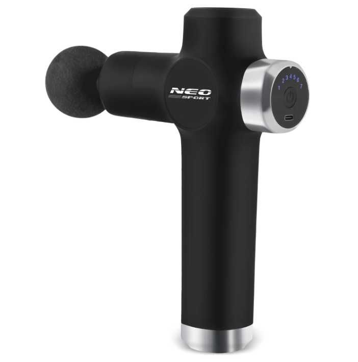Nowy Pistolet Do Masażu Masażer Do Ciała Pleców Massage Gun 8 NAKŁADEK