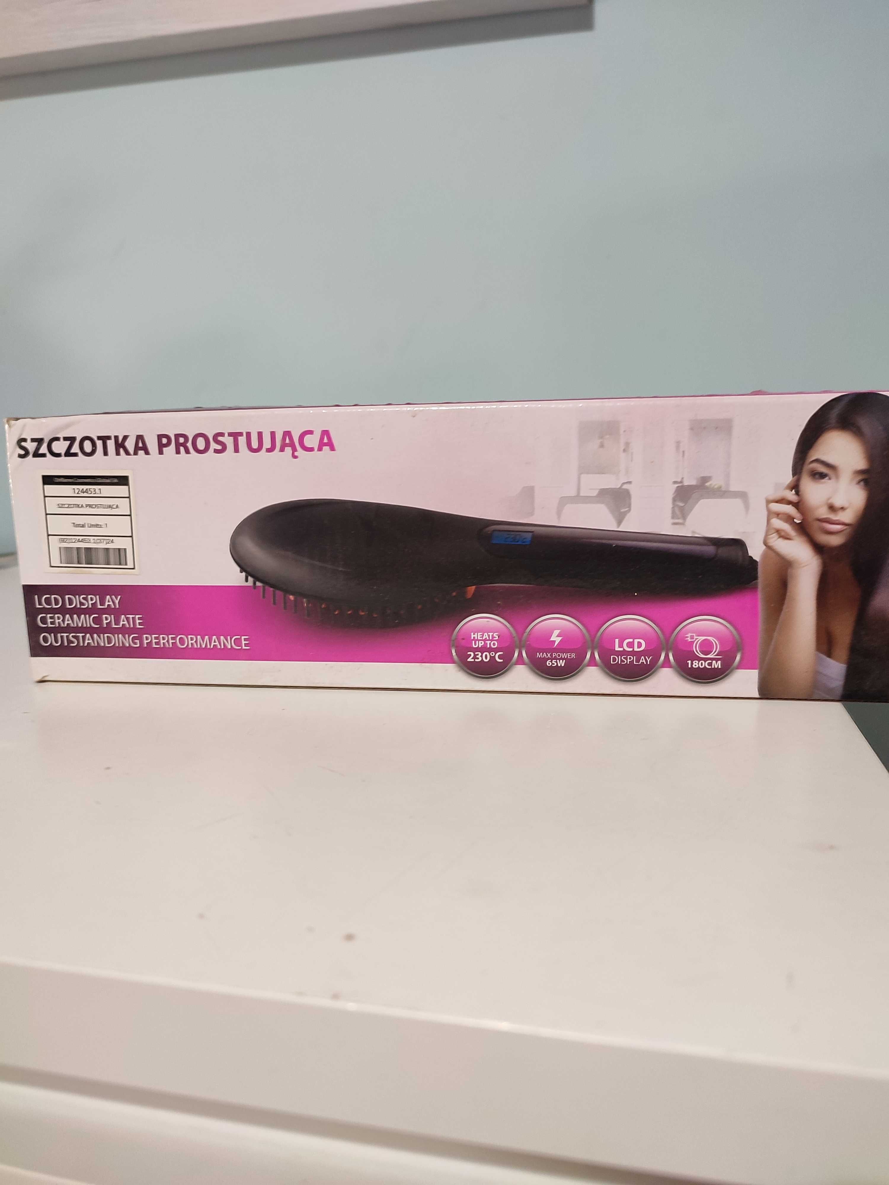 Szczotka prostująca LCD, 65watt