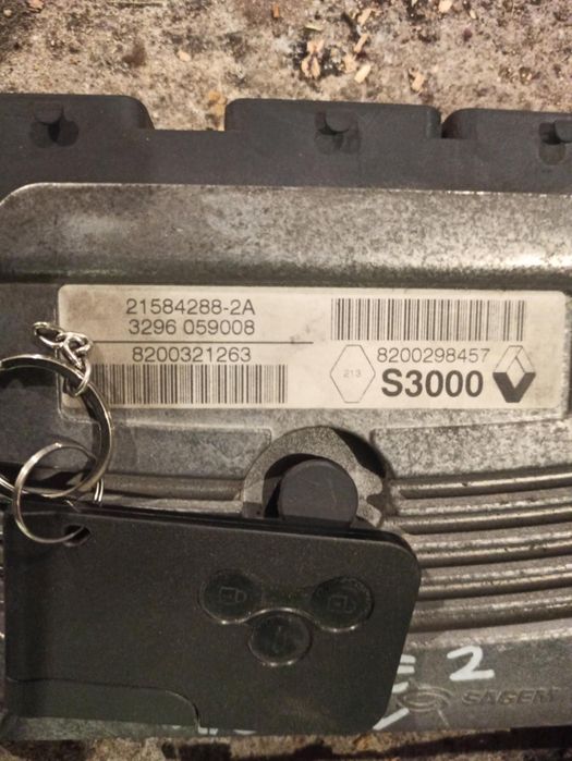 Zestaw startowy renault plus przepustnica