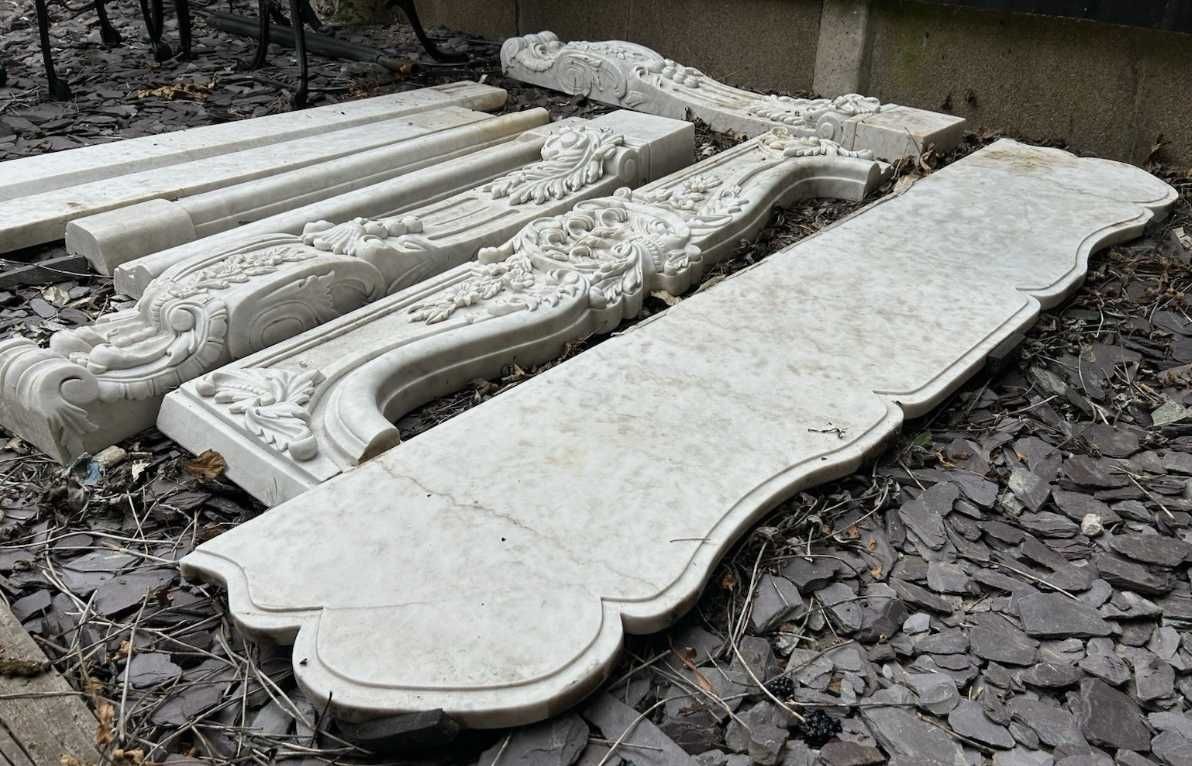 Portal kominkowy z II poł. XIX w.