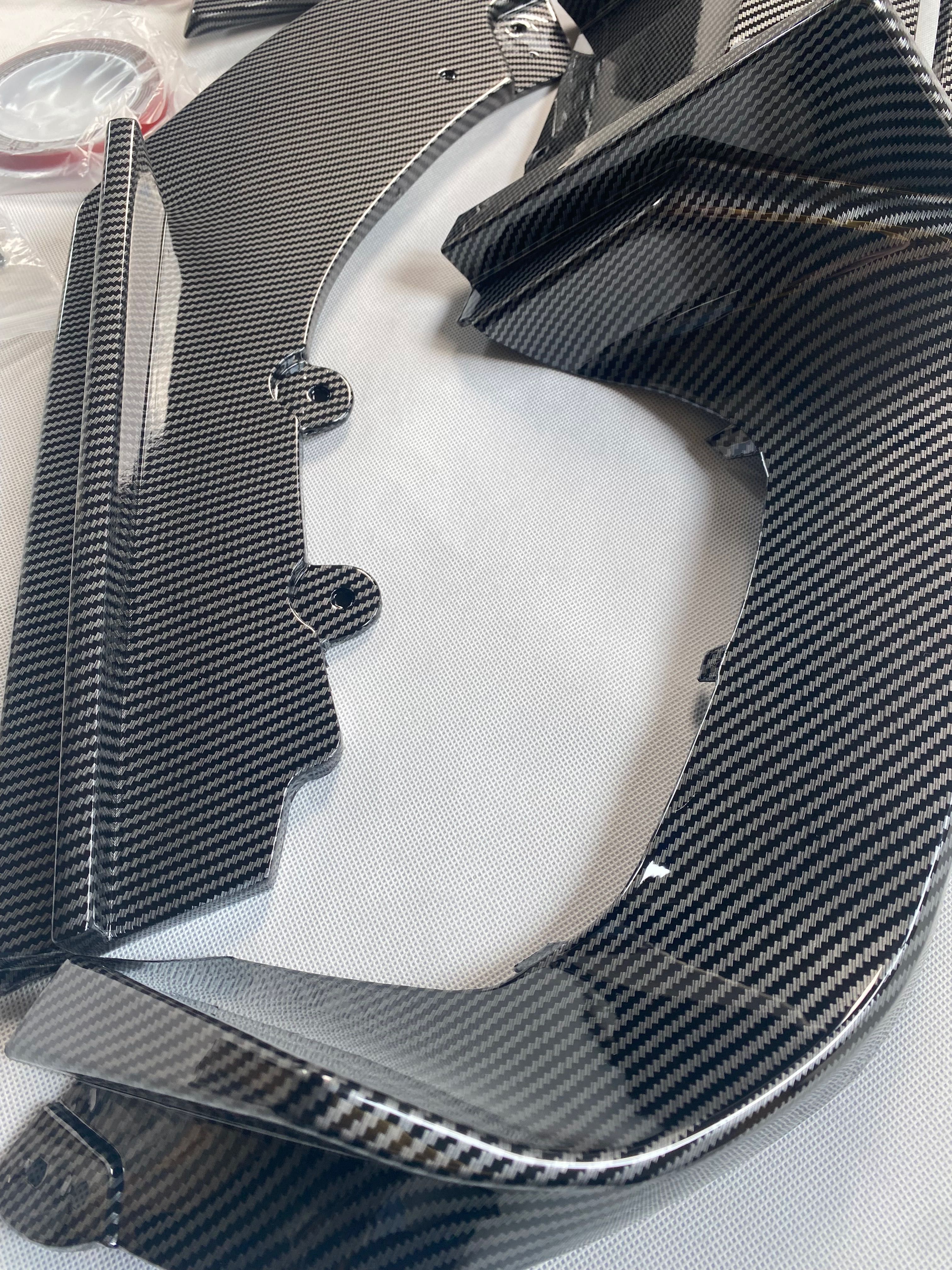 Dyfuzor Dokładka Tył Spoiler BMW F87 M2 M2C CZARNY POŁYSK / CARBON