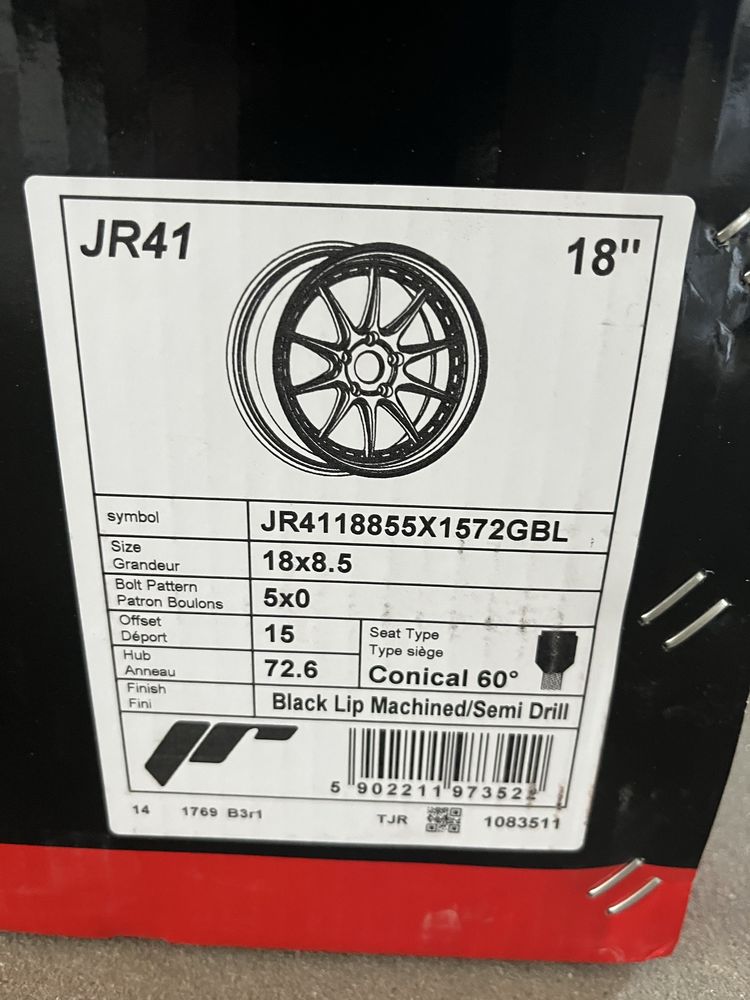 Japan racing jr 41 r18 5x120 72,6