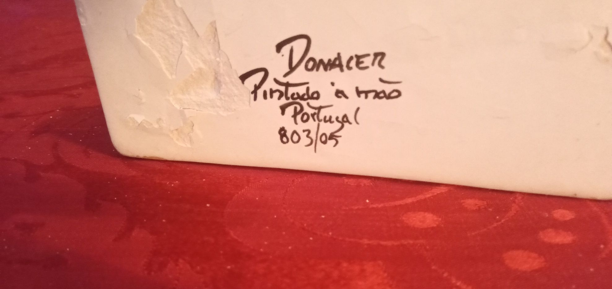 Deseja comida bem temperada?Saleiro Donacer pintado mao5E-Pra2EDesde2E