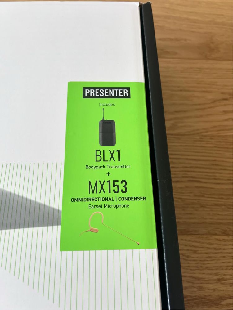 Shure BLX14R/MX53 H8E