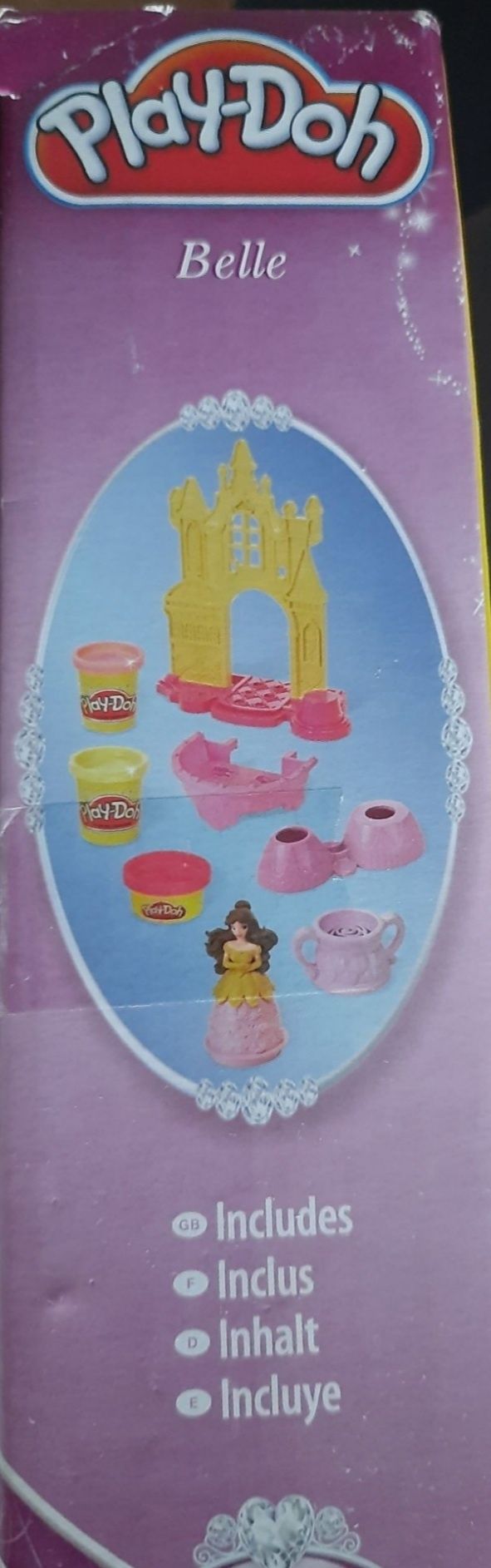 Zestaw księżniczki gry, puzzle, play-doh