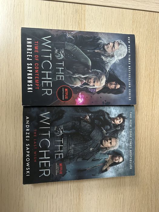 Th witcher - livro 1 e 2 - em inglês