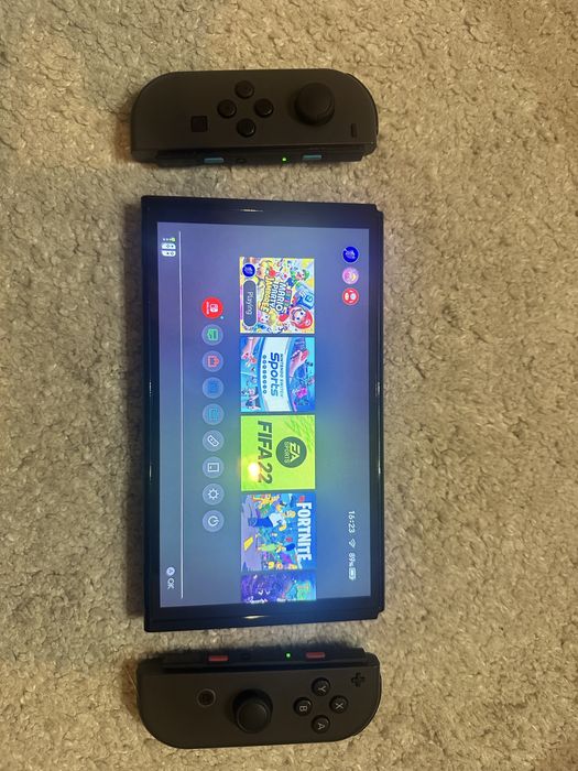 Nintendo Switch OLED + Jogos + Acessórios