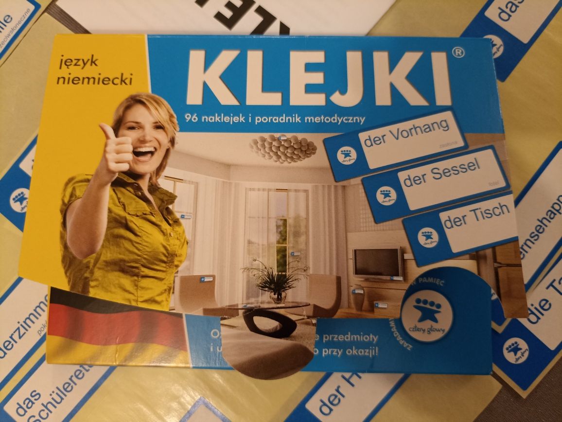 Klejki - język niemiecki - niekompletne