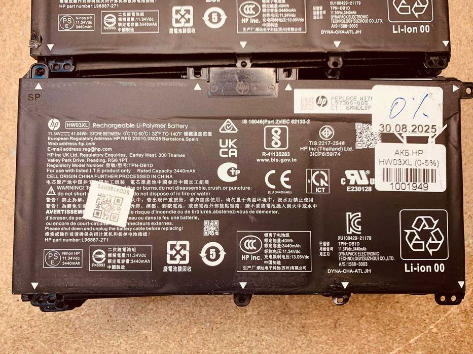 Оригінальна Батарея Hp HW03XL Pavilion 15-eg, 15-eh