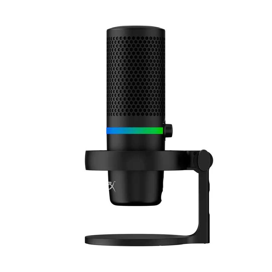 Мікрофон HyperX DuoCast Black для ПК, стрімінгу, подкастів (4P5E2AA)